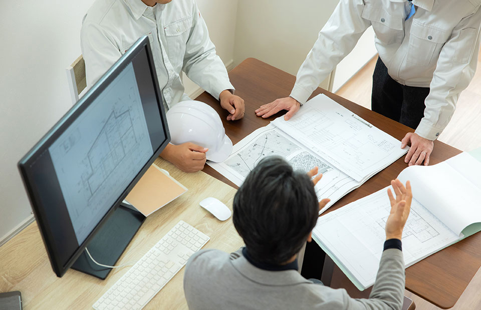 工務店様に対して